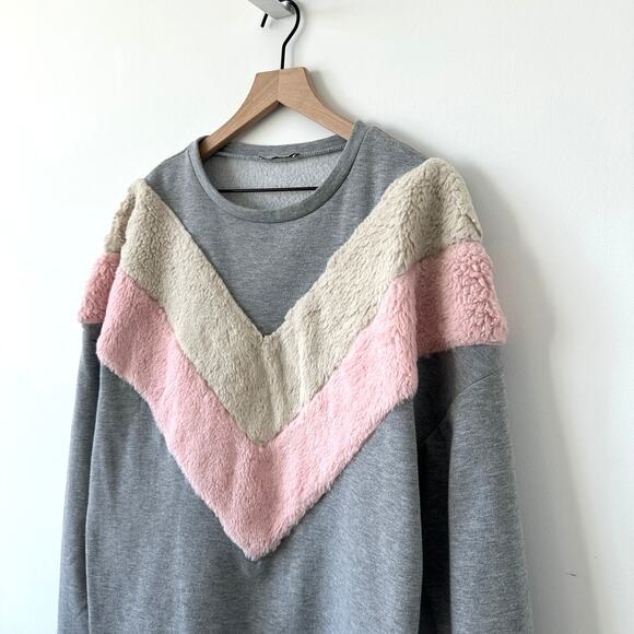 Zara Trafaluc Oversized Sweatshirt Size M - Picture 5 of 11